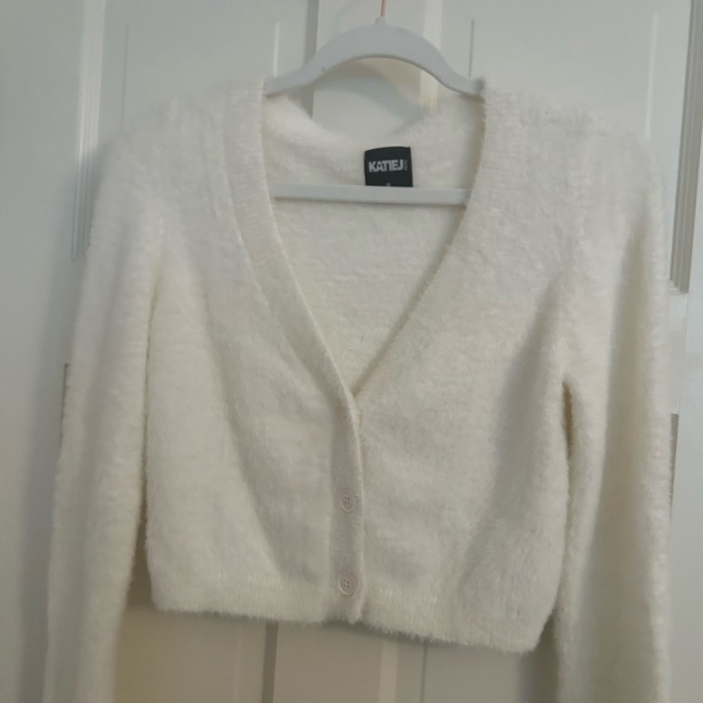 KATIE J NYC
Mara Cream Cardigan Sweater, Tween XL